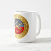 43rd Battalion, Virginia Cavalry (Mosby's Rangers) Kaffeetasse (VorderseiteRechts)