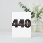 440 Moparbestie Postkarte (Stehend Vorderseite)