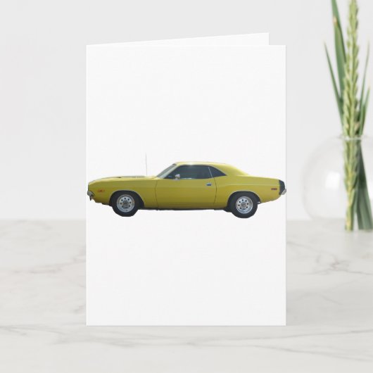 440 Wedge Dodge Challenger Karte (Vorderseite)