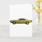 440 Wedge Dodge Challenger Karte (Gelbe Blume)
