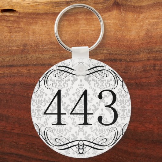 443 Bereichscode Schlüsselanhänger (Vorderseite)