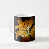 4448-Orange Lily Kaffeetasse (Vorderseite Links)