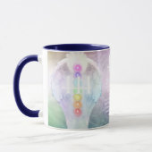 444 Engel Numbers Chakra Angels Wings Kaffee Tasse (Links)