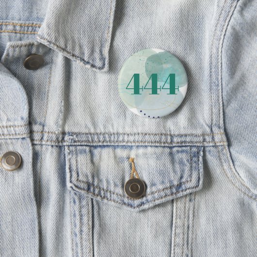 444 Engel-Zahl göttliche Schutzbejahung Button (Beispiel)