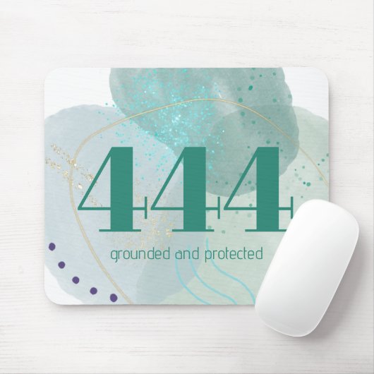 444 Engel-Zahl göttliche Schutzbejahung Mousepad (Mit Mouse)