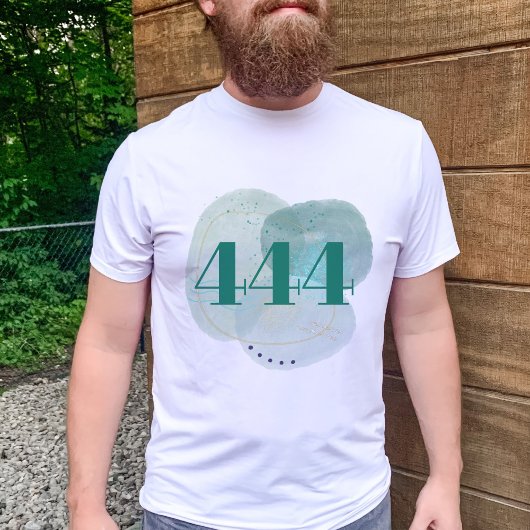 444 Engel-Zahl göttliche Schutzbejahung T-Shirt