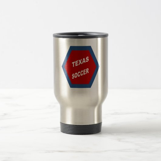 444 ml TEXAS SOCCER Reisebecher (Mittel)