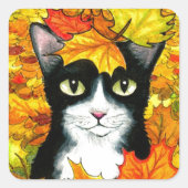 447 QUADRATISCHER AUFKLEBER (Vorderseite)