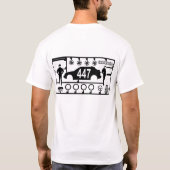 447 vorbildliche Ausrüstung T-Shirt (Rückseite)