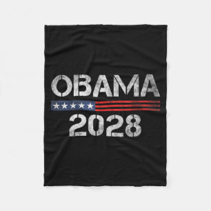 44-48 Obama für Präsident '28 2028 4. Juli Fleecedecke