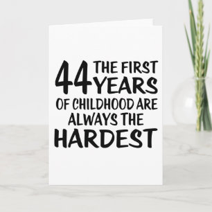 44 Die ersten Geburtstagsgeschenke Karte