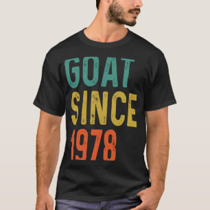 44. Geburtstag 44 Jahre alte Ziege seit 1978 T-Shirt