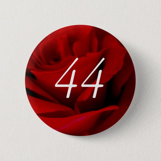 44. Geburtstag Button (Vorderseite)