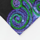 44. Geburtstag Fleecedecke (Ecke)