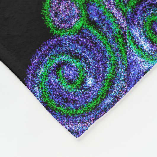 44. Geburtstag Fleecedecke (Ecke)