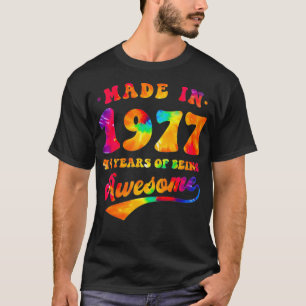 44. Geburtstag Gefärbte Krawatte 44 Jahre alt Phan T-Shirt