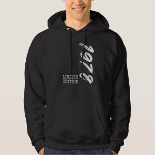 44. Geburtstag Ladys Mens 44 Jahre 1978 19 Hoodie