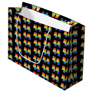 44. Geburtstag: Lustige Regenbogen-Veranstaltung N Große Geschenktüte