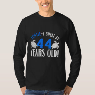 44. Geburtstag Schildkröte 44 Jahre alte Schildkrö T-Shirt