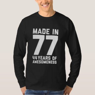 44. Geburtstagsgeschenk für ihn Männer 44 Jahre  T-Shirt