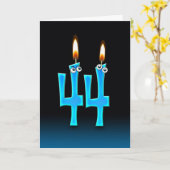 44. Geburtstagskandale Karte (Gelbe Blume)