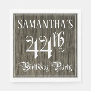 44. Geburtstagsparty - Extravagantes Drehbuch, Imi Serviette