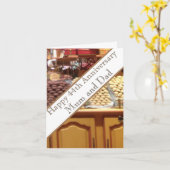 44. Hochzeitstag Karte (Gelbe Blume)