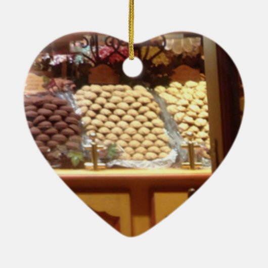 44. Hochzeitstag Keramik Ornament (Hinten)