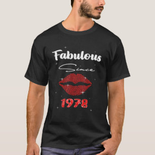 44 Jahre alt fabelhaft seit 1978 44. Geburtstag fü T-Shirt