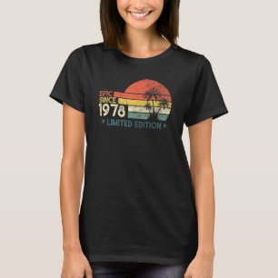 44 Jahre alt Geburtstag Epic Seit 1978 Limited Edi T-Shirt