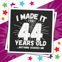 44 Jahre alt Sarcastic Meme Funny 44. Geburtstag