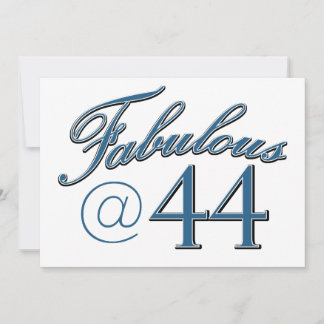 44 Jahre alte Geburtstagsdesigns