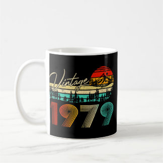 44 Jahre alte Jungen Mädchen Vintage 1979 44. Gebu Kaffeetasse