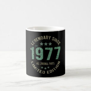 44 Jahre alter Tag Legende 44. Geburtstag Kaffeetasse