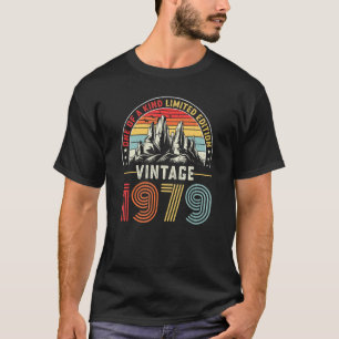 44 Jahre Vintag 1979 44. Geburtstagsgeschenk T-Shirt
