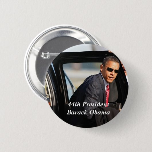 44. Knopf Präsidenten-Barack Obama Button (Vorne & Hinten)