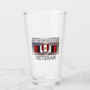 44. Medizinische Brigade Afghanistan Veteran Glas