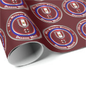 44. Medizinische Brigade "Dragon Medics" Geschenkpapier (Rolleneckpunkt)