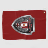 44. Medizinische Brigade "Dragon Medics" Schild Golfhandtuch (Horizontal)