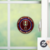44. Medizinische Brigade Fensteraufkleber (Zuhause)