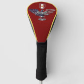 44. Medizinischer Brigade-Adler Golf Headcover (Vorderseite)