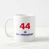 44 Obama-Tasse Kaffeetasse (Links)