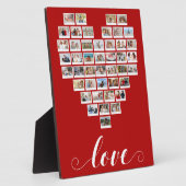 44 Photo Collage Love Instant Camera Film Heart   Fotoplatte (Seite)