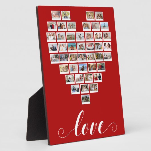 44 Photo Collage Love Instant Camera Film Heart Fotoplatte (Seite)