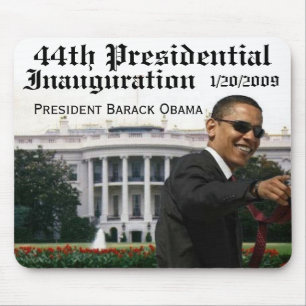 44. Präsident, Amtseinführung Mousepad