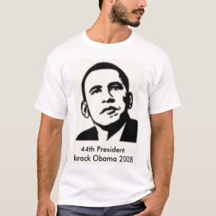 44. Präsident Barack Obama 2008 T-Shirt