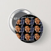44. Präsident Elect< Obama Button (Vorne & Hinten)