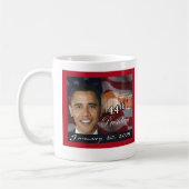44. Präsident Memorabilia Kaffeetasse (Links)