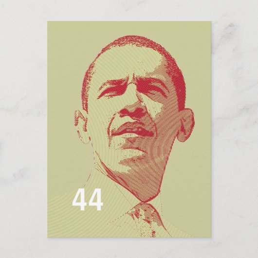 44 | Präsident Postkarte (Vorderseite)