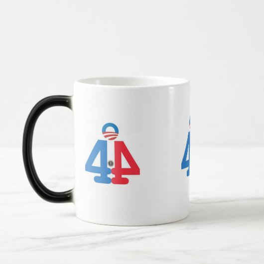 44. PRÄSIDENT von Tasse US Barack Obama (Links)